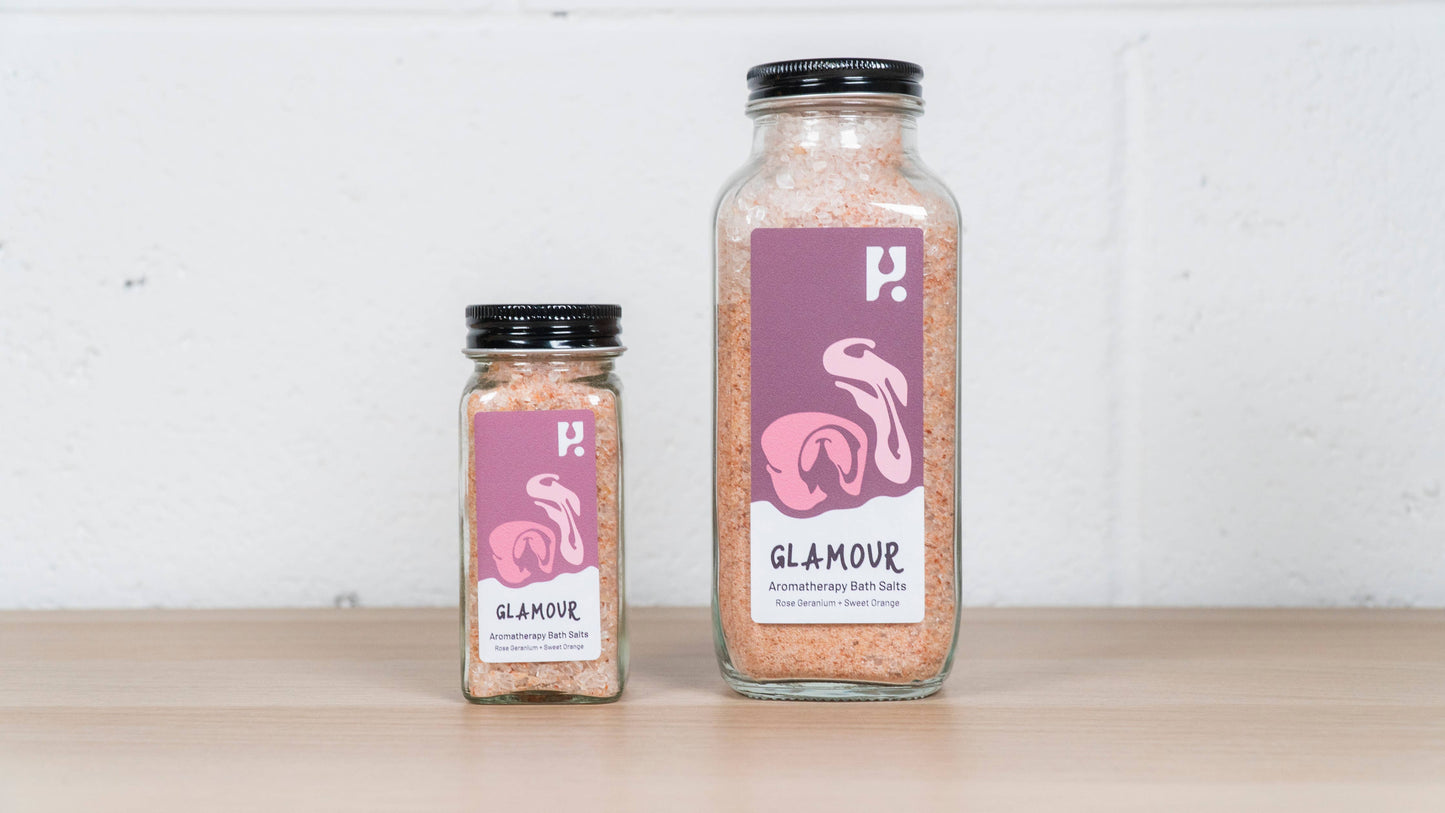 Glamour Bath Salts glass 500g