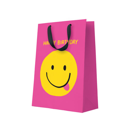 Smiley Face Birthday Large Gift Bag (9605)