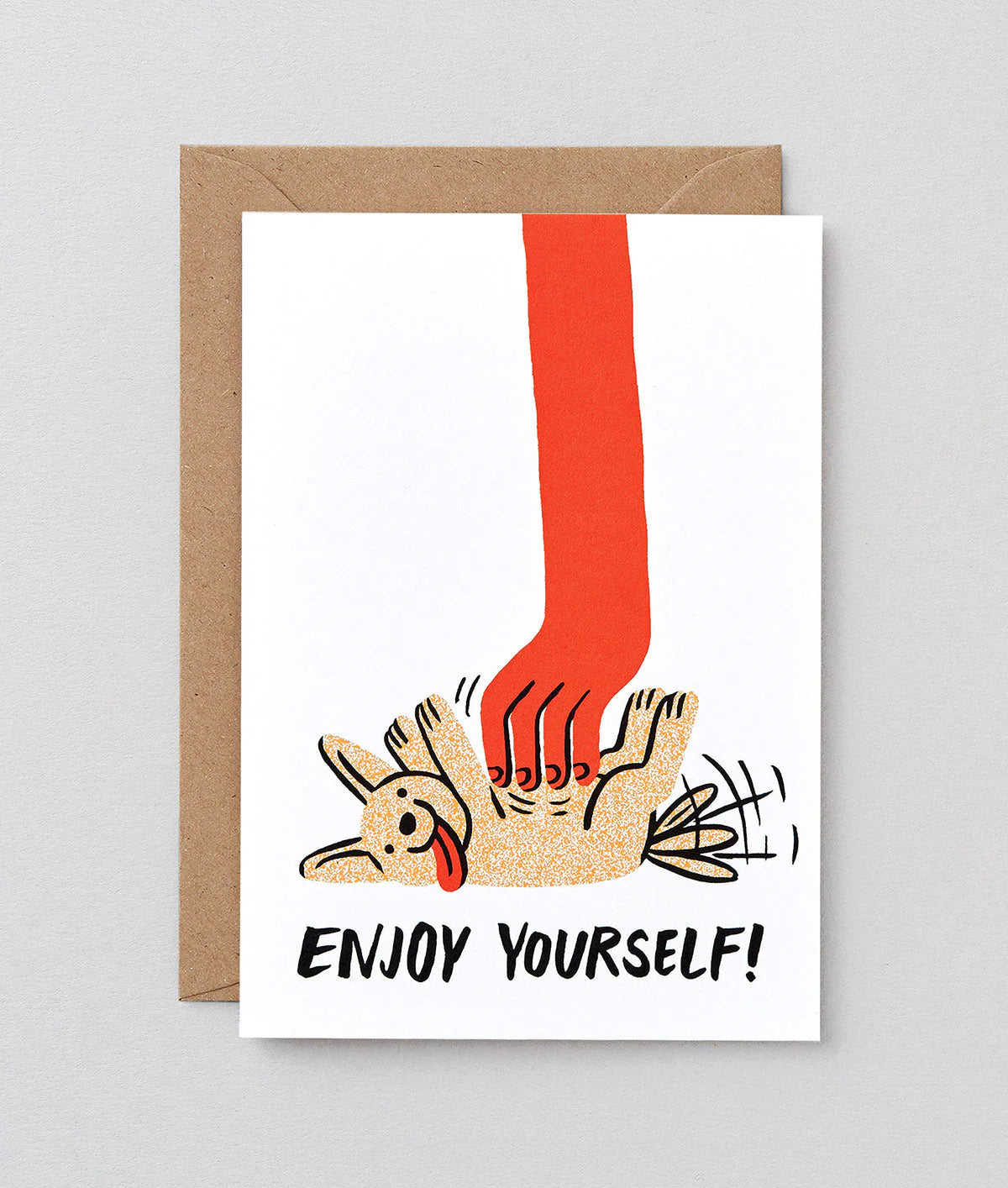 Enjoy Yourself Card by Wrap Magazine