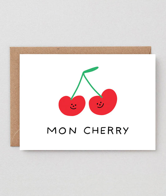 Mon Cherry Card by Wrap Magazine