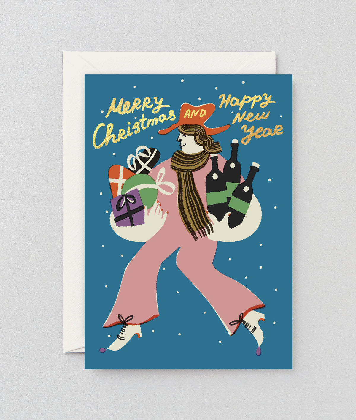 Happy Christmas And A Happy New Year (shopper)