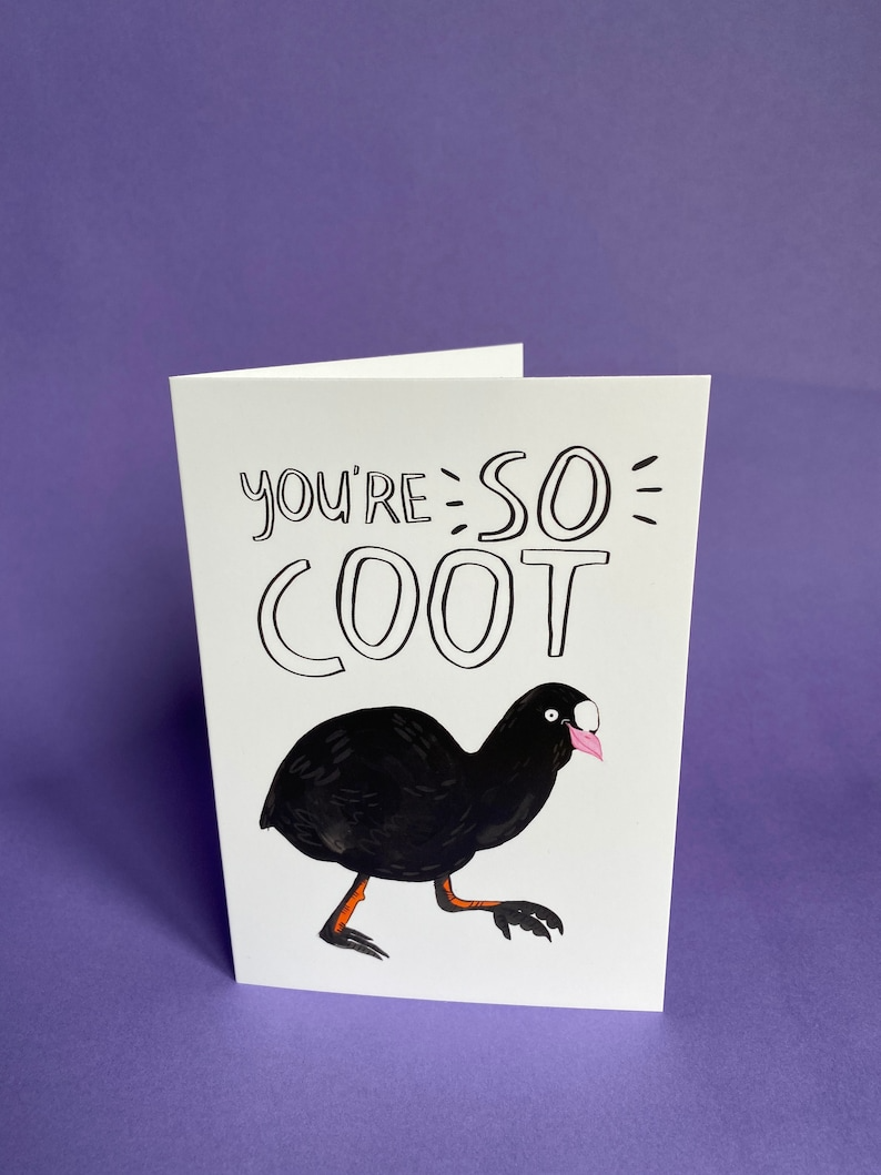 You're So COOT Duck Card