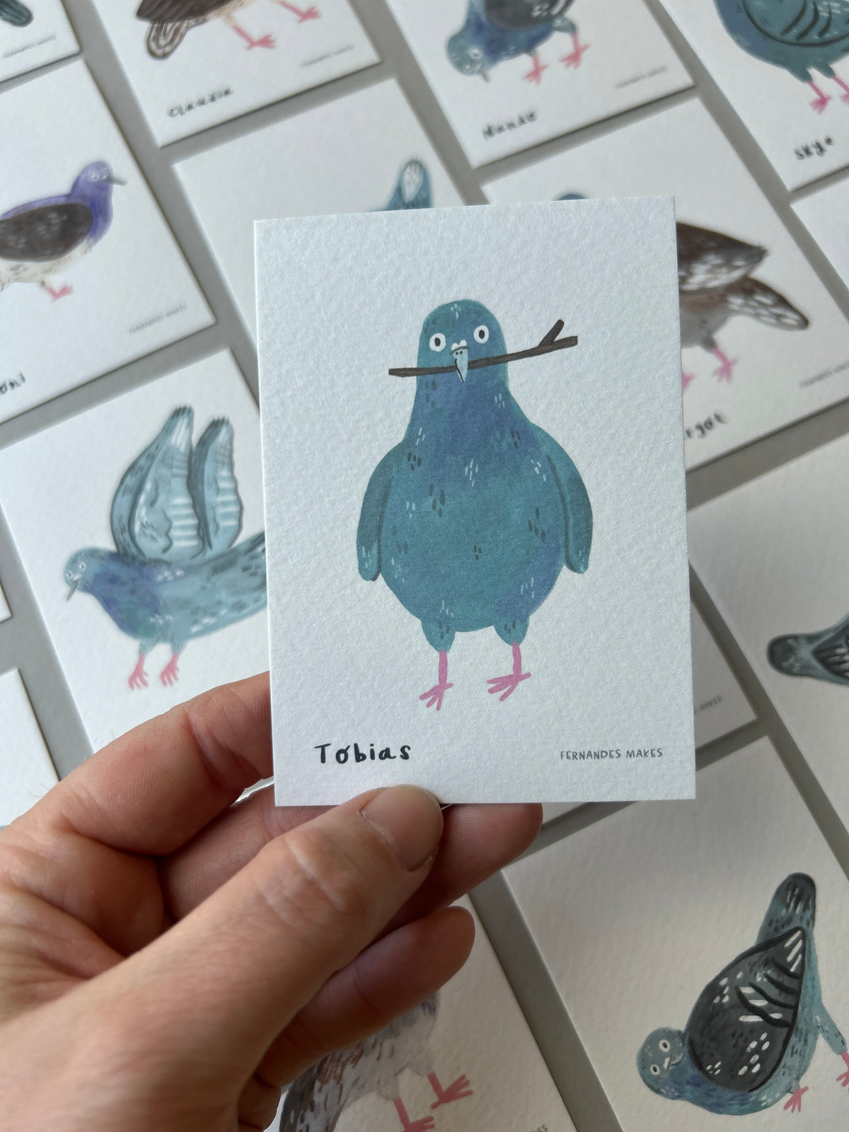 Pigeon Mini Prints A7