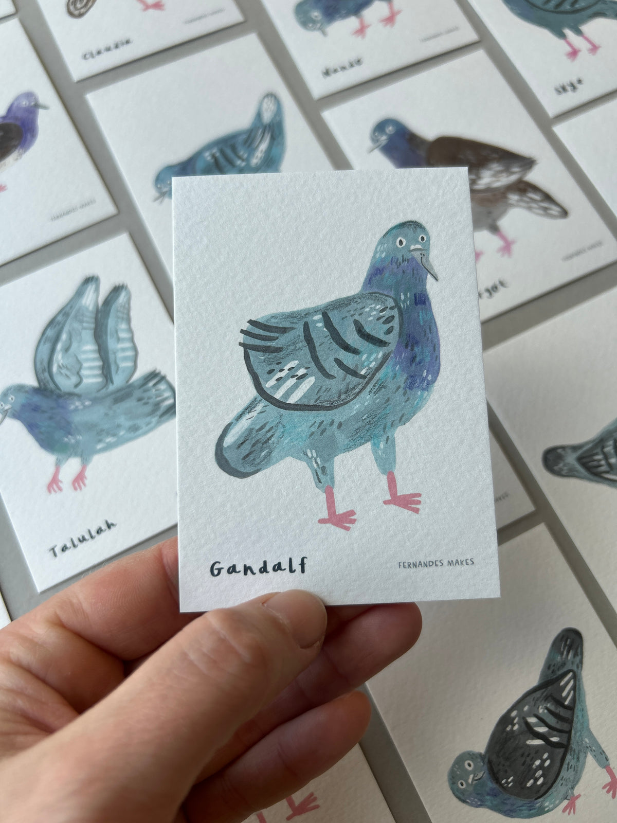 Pigeon Mini Prints A7