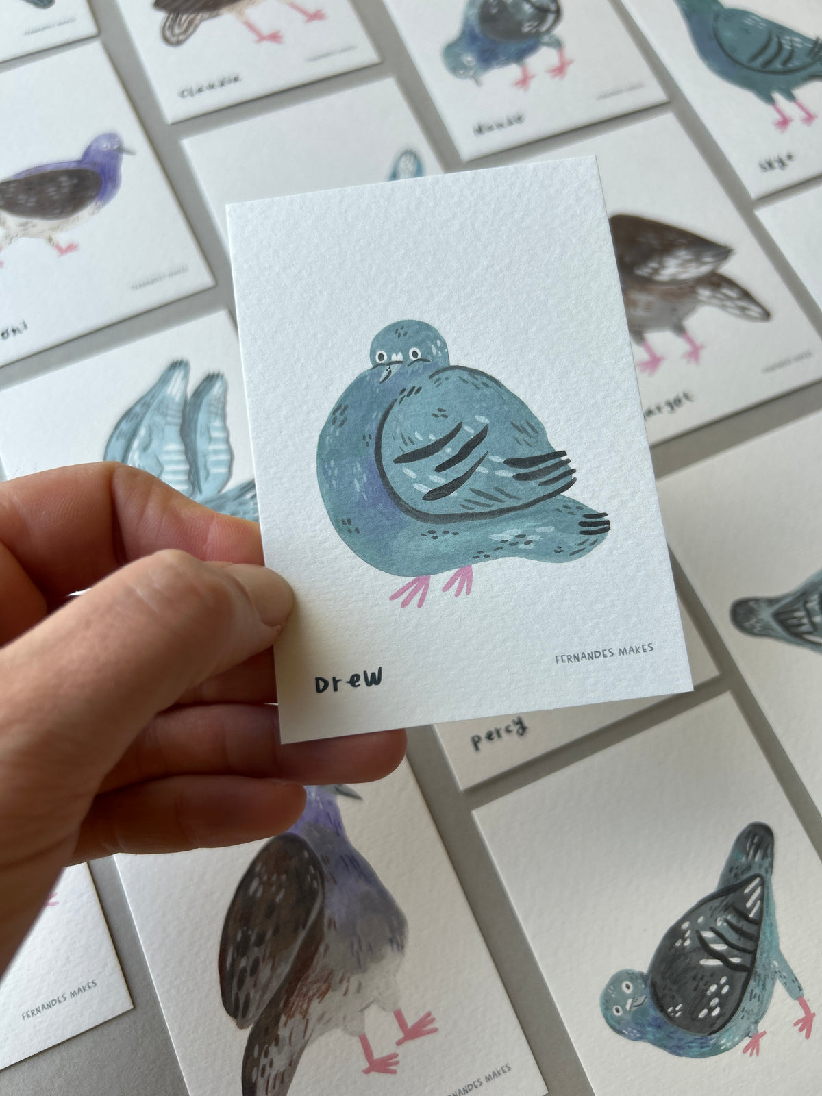 Pigeon Mini Prints A7