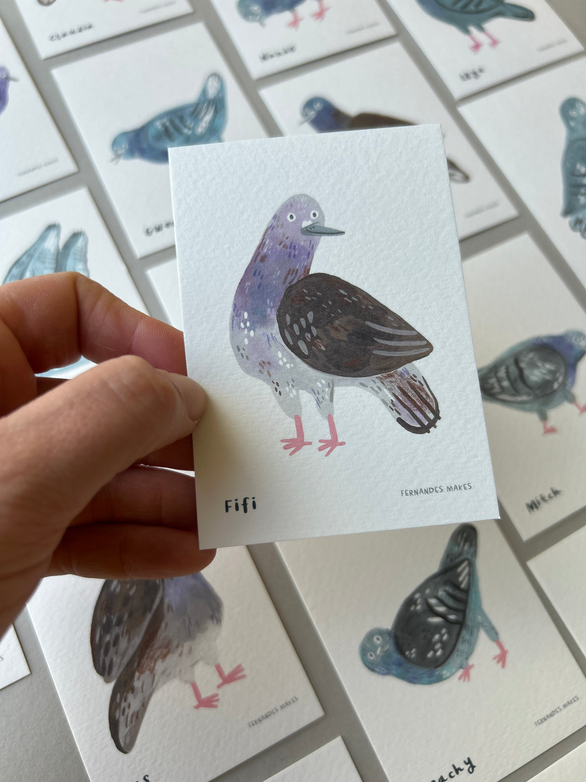 Pigeon Mini Prints A7
