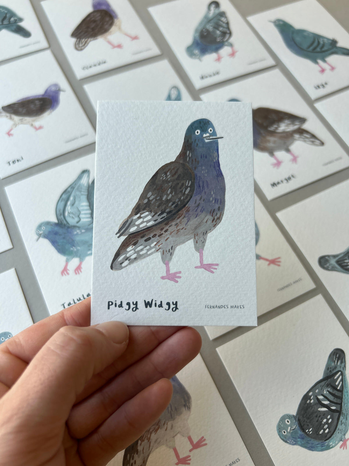 Pigeon Mini Prints A7