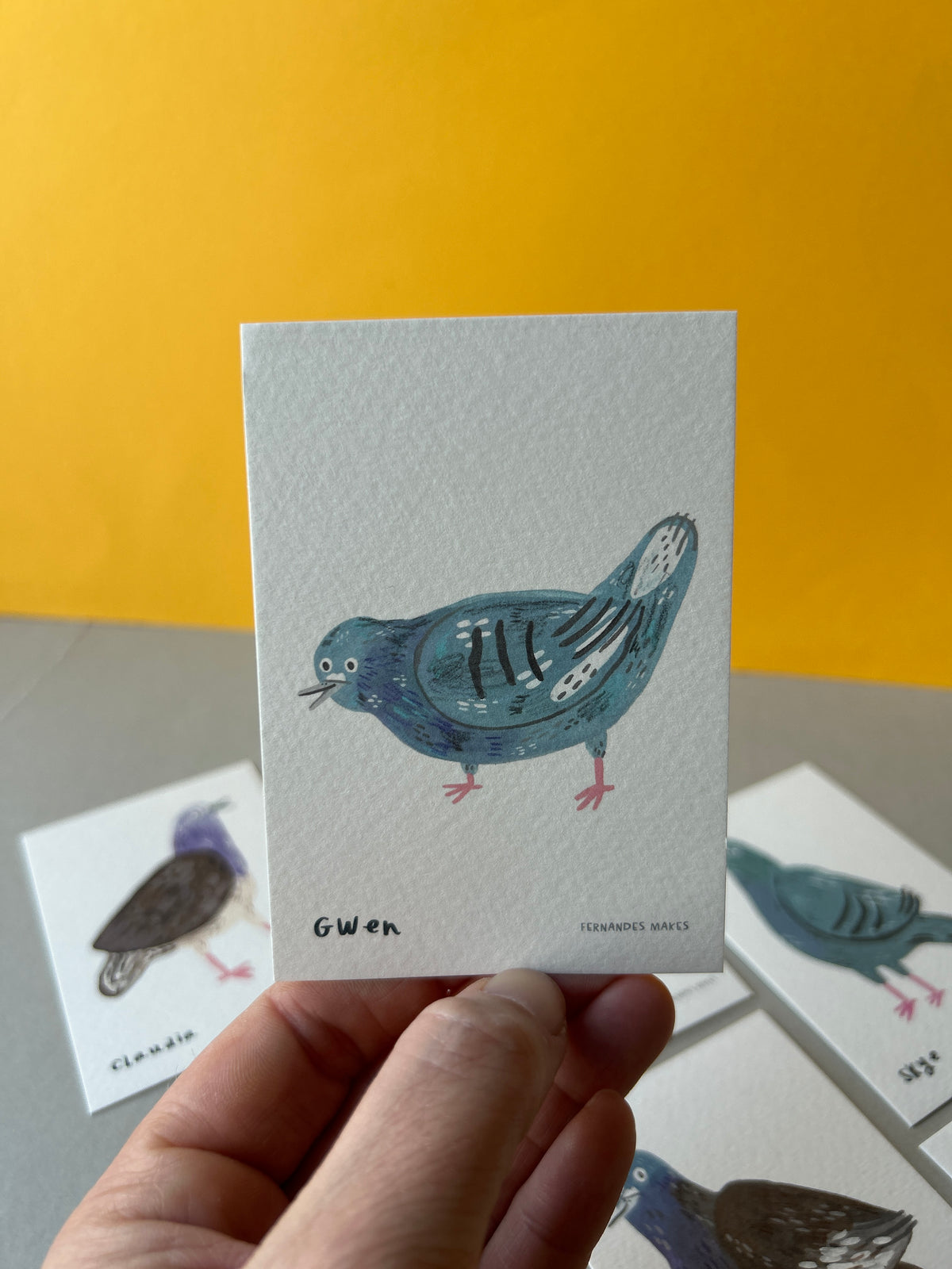 Pigeon Mini Prints A7