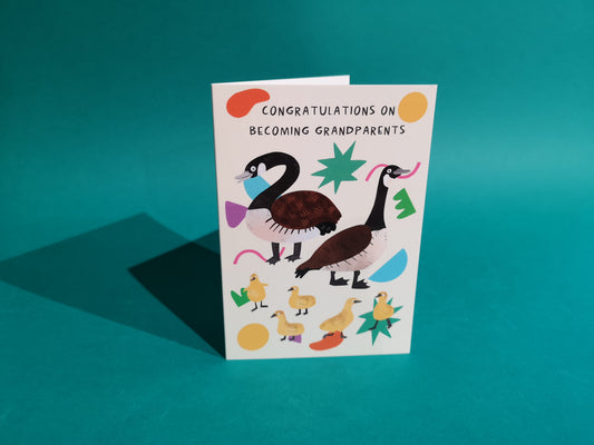Congratulations on Becoming Grandparents Card by Fernandes Makes