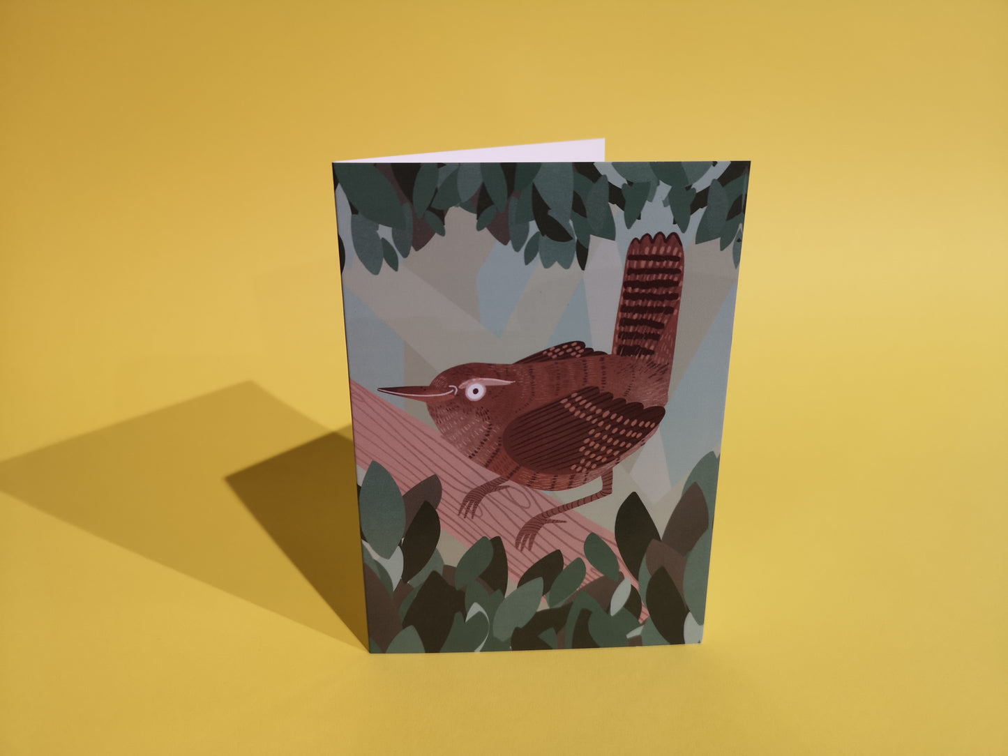 Wren greeting card by Fernandes Makes