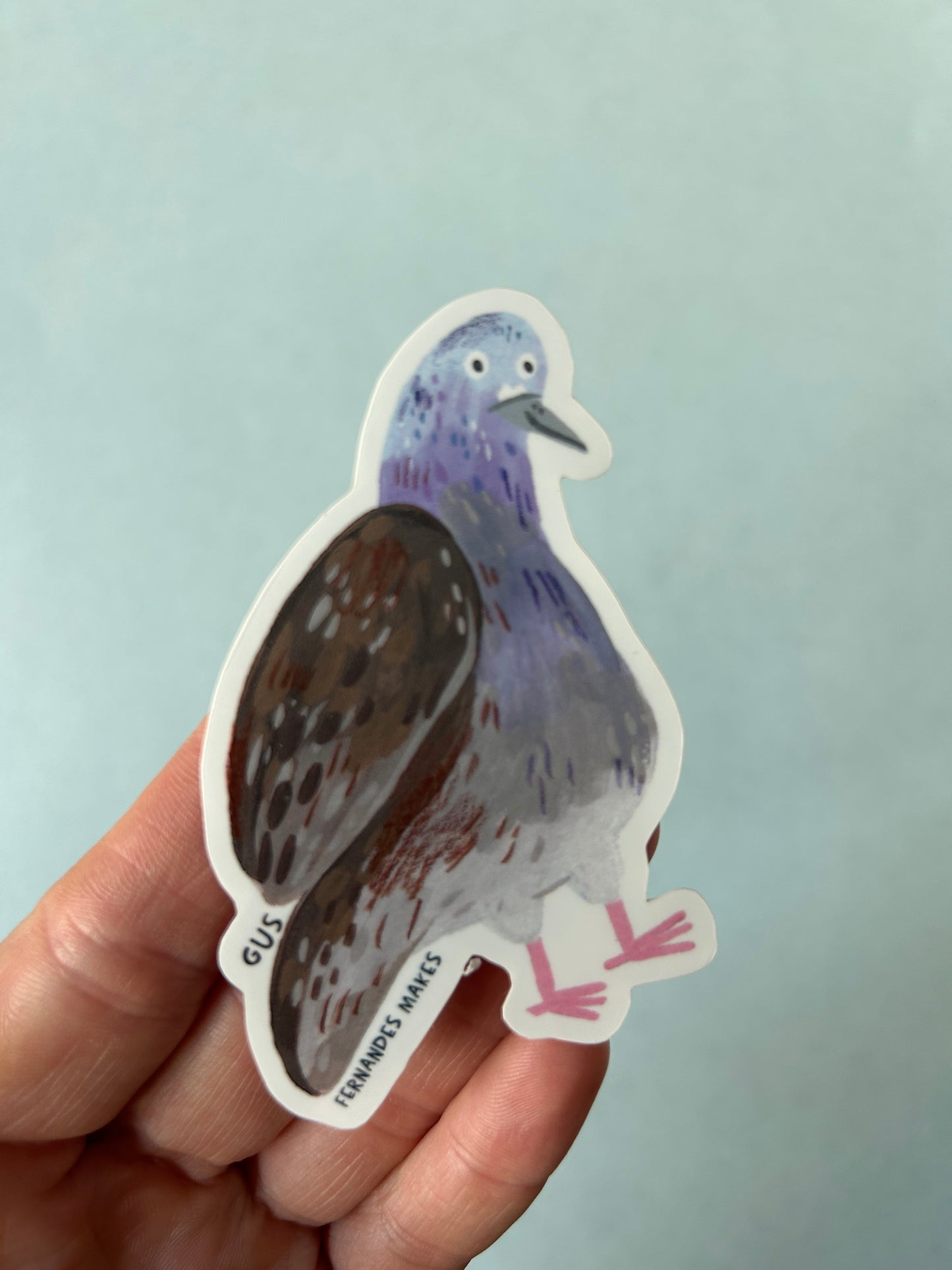 Pigeon Stickers VOL.3 (17 pigeons to choose from)