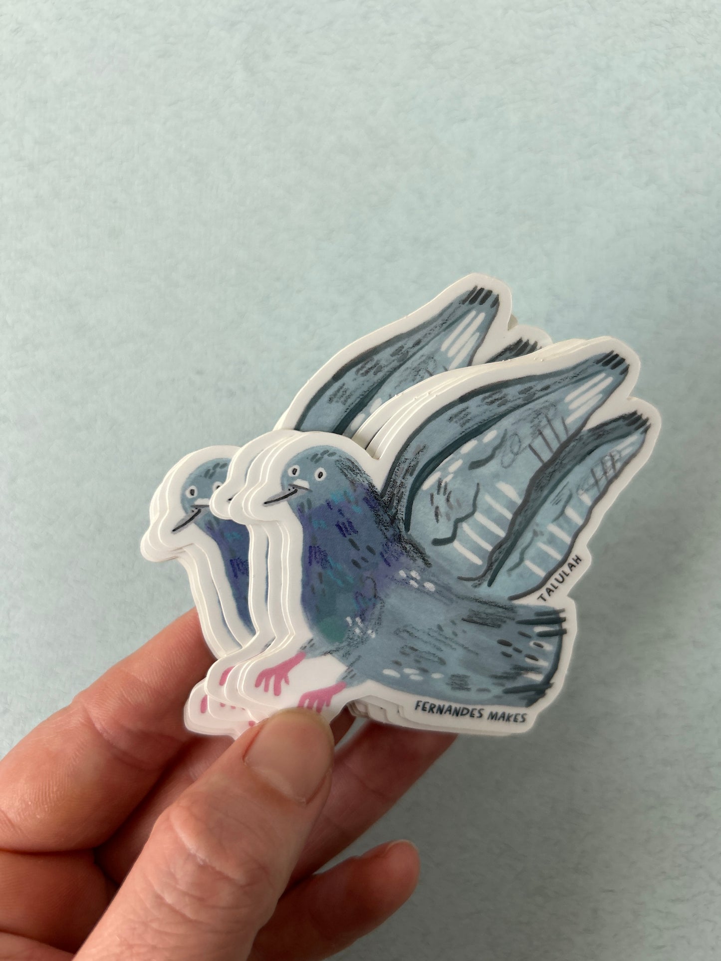 Pigeon Stickers VOL.3 (17 pigeons to choose from)