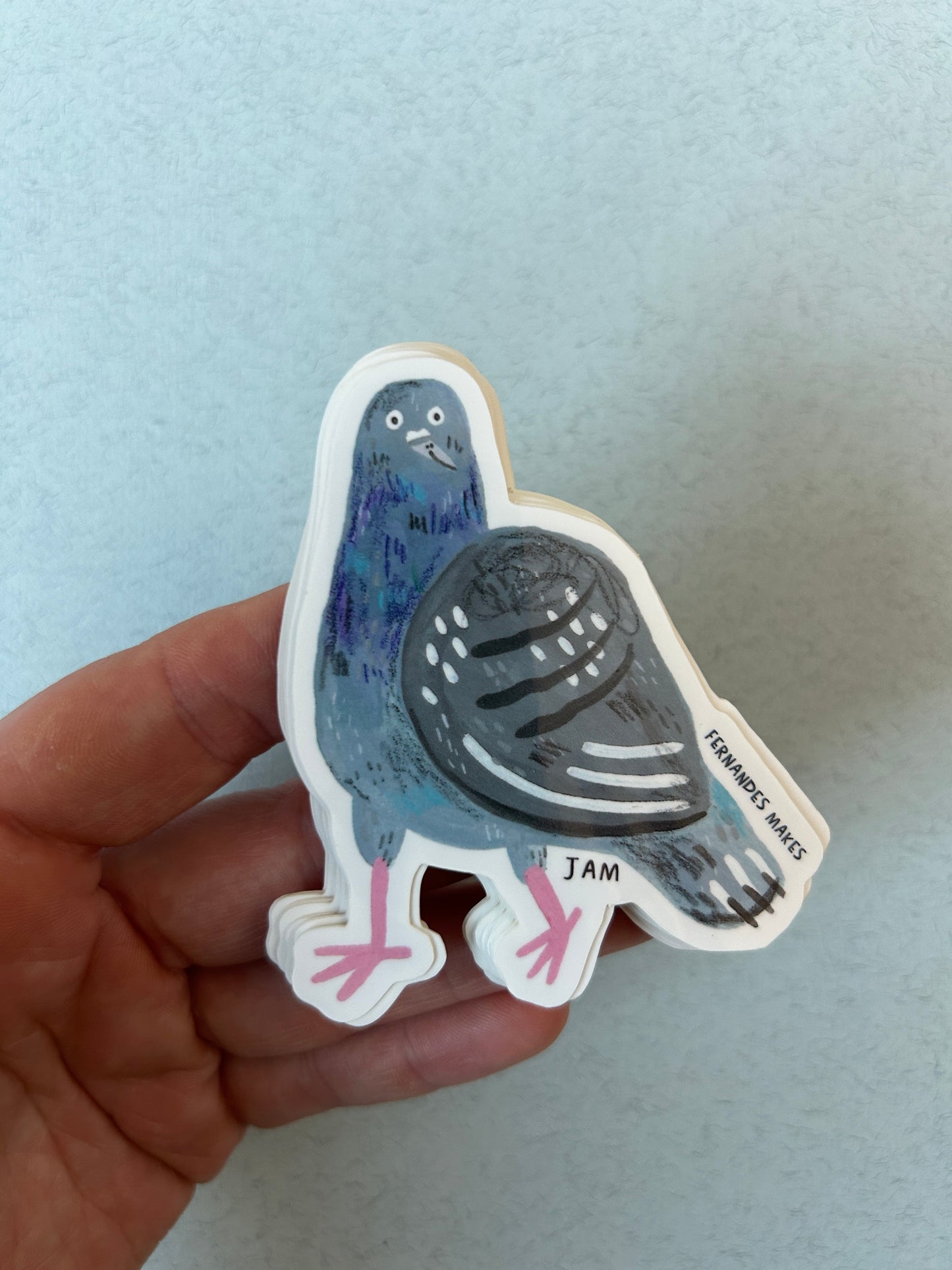Pigeon Stickers VOL.3 (17 pigeons to choose from)