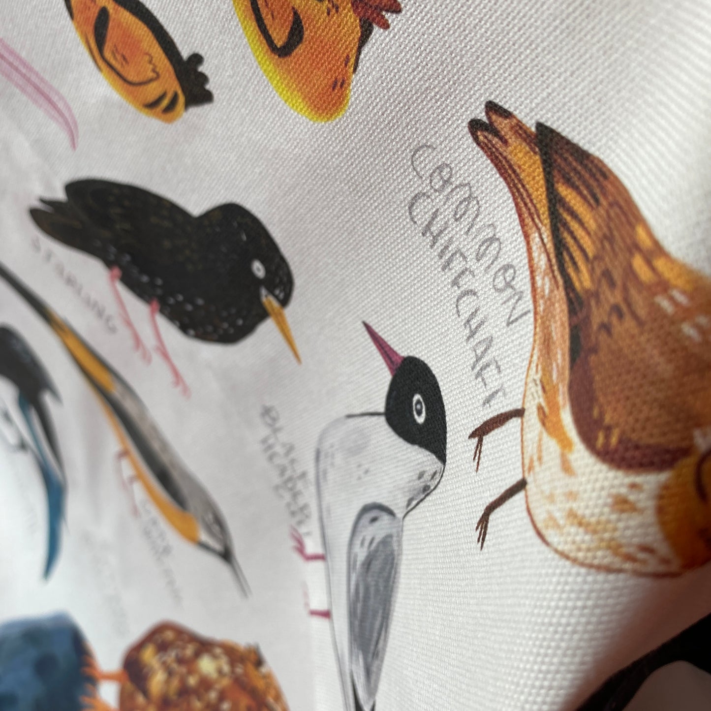 British Birds Tea Towel by Fernandes Makes