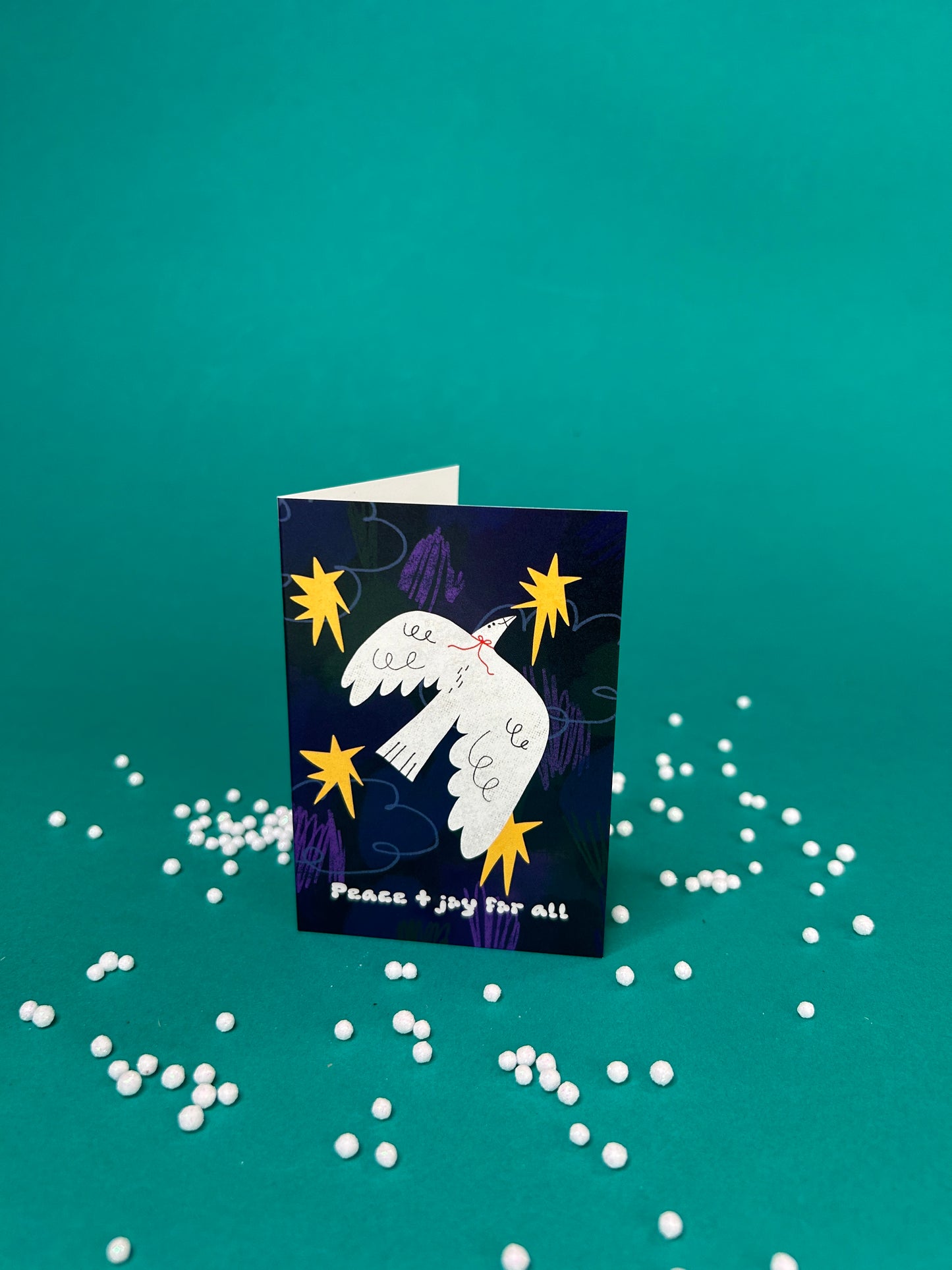 Peace and Joy For All Greeting Card