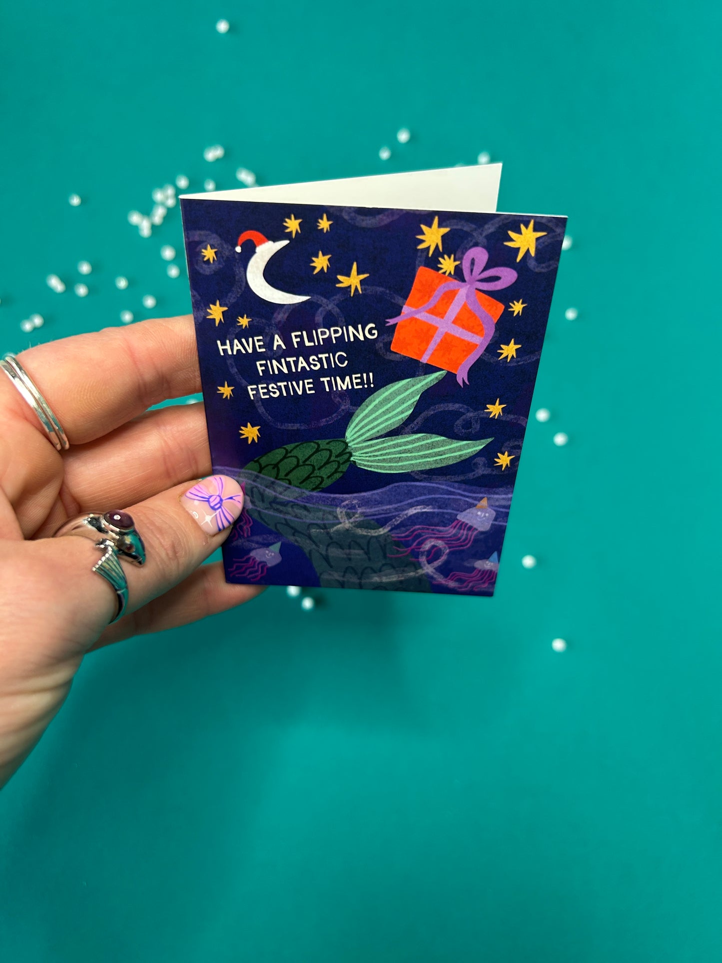 Mini Festive Card by Fernandes Makes