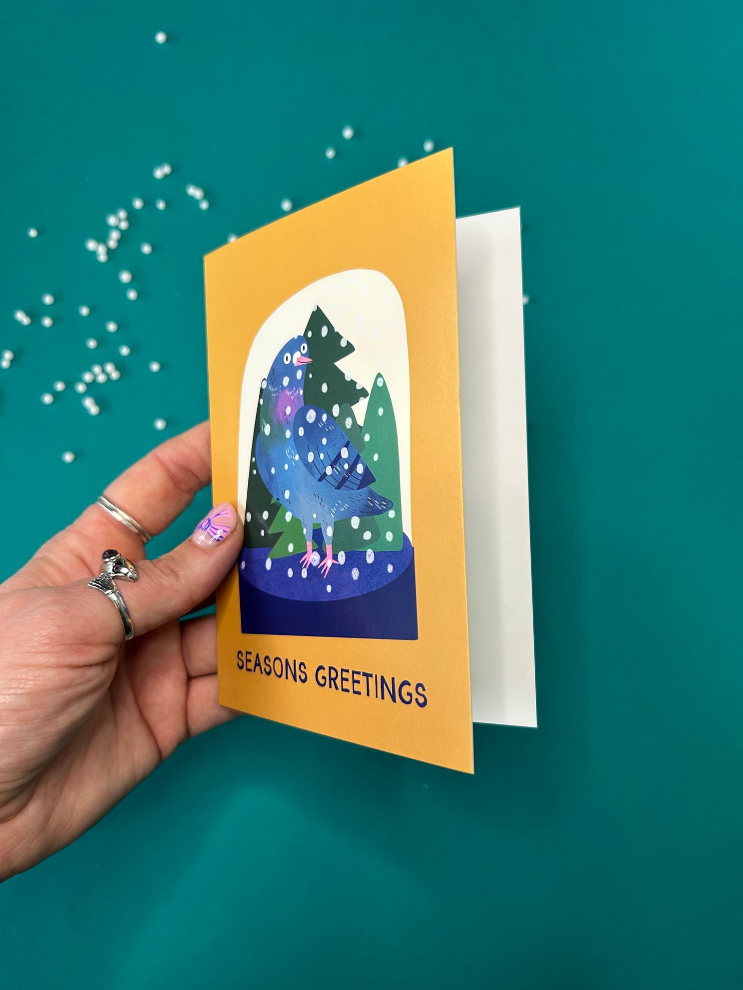 Mini Festive Card by Fernandes Makes