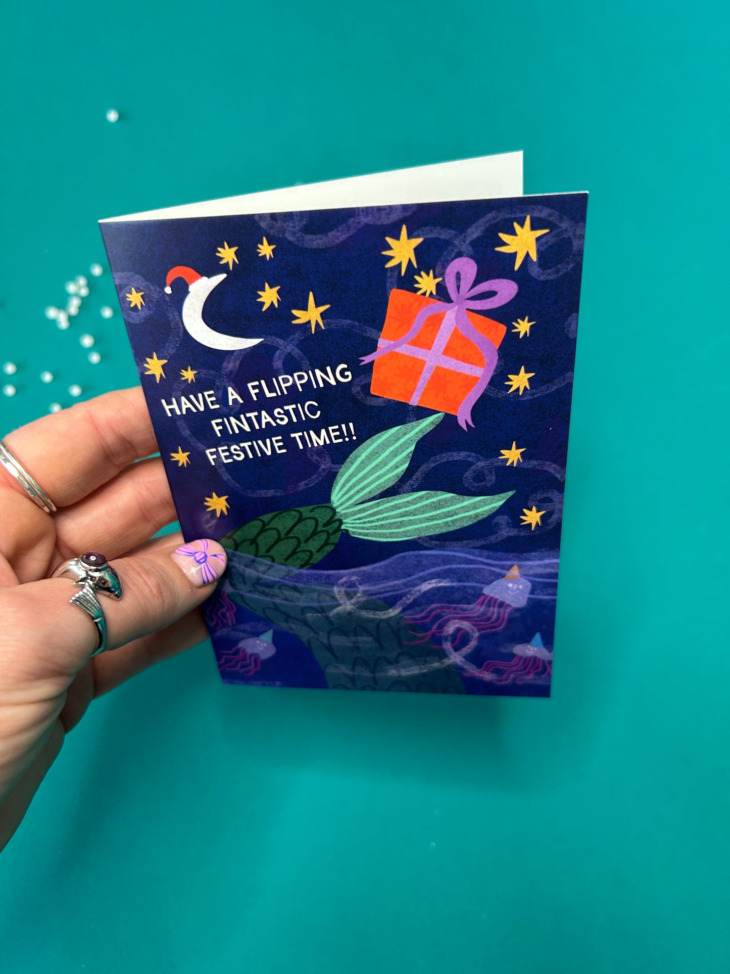 Mini Festive Card by Fernandes Makes