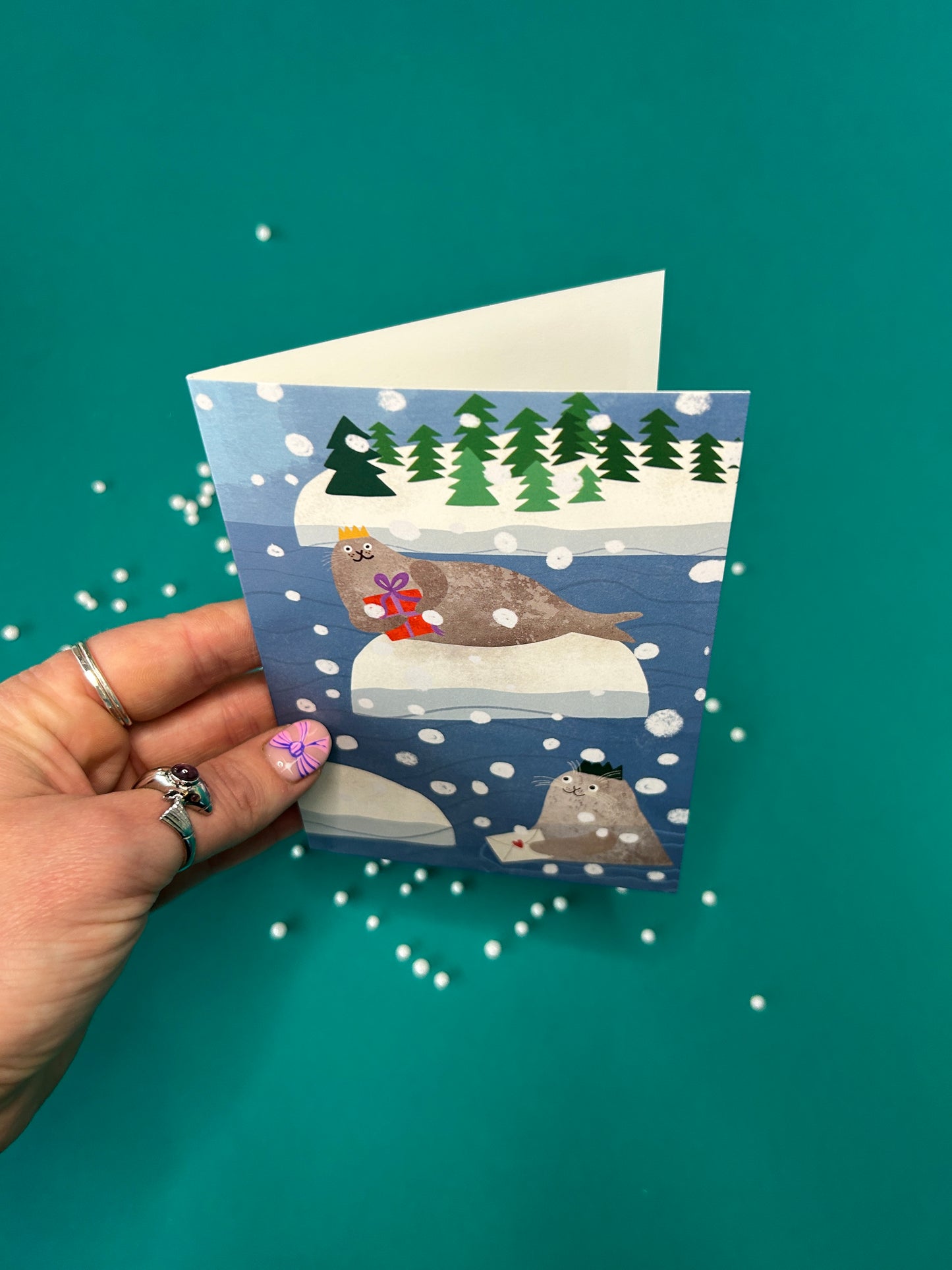 Mini Festive Card by Fernandes Makes