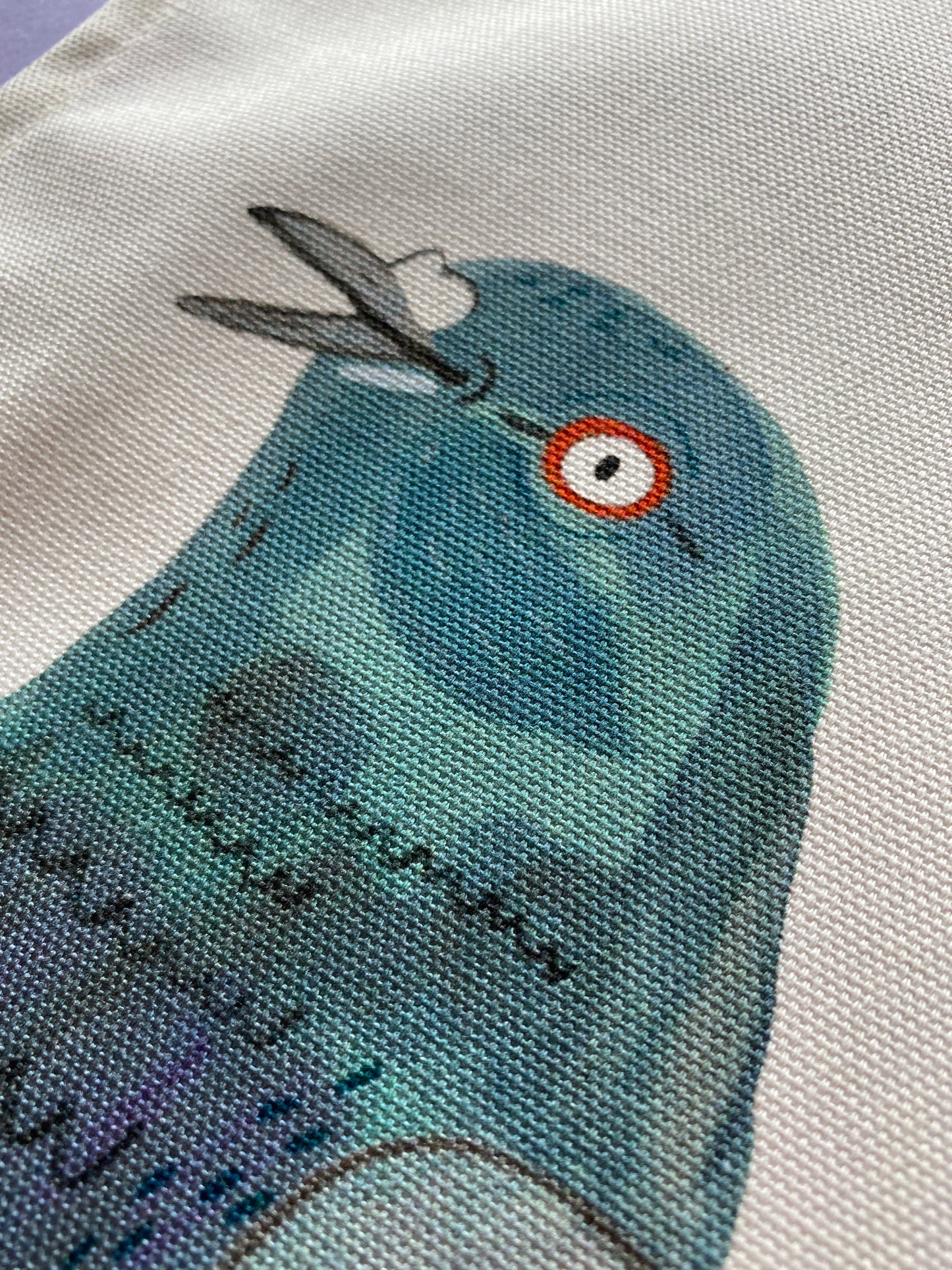 Pigeon Tea Towel by Fernandes Makes