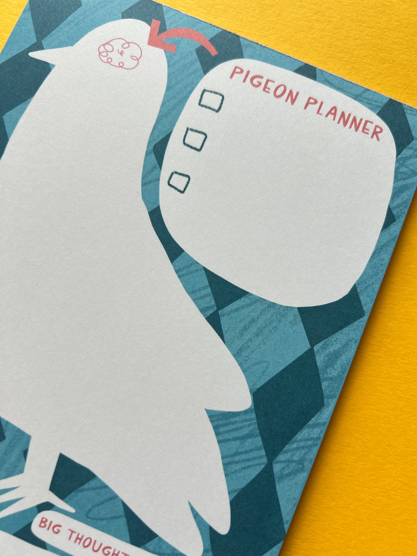 Pigeon Planner A5 Notepad