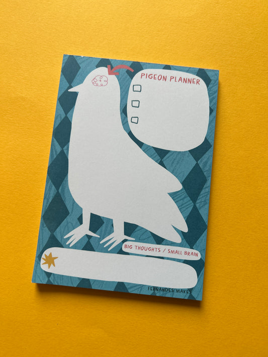 Pigeon Planner A5 Notepad