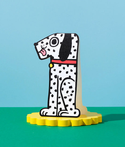 Dog 1st Birthday Card by Wrap Magazine