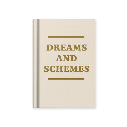Dreams and Schemes Fabric Hardback Notebook (A7) (13273)