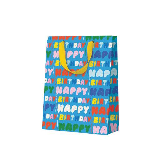 Happy Birthday Repeat Small Gift Bag (12092)