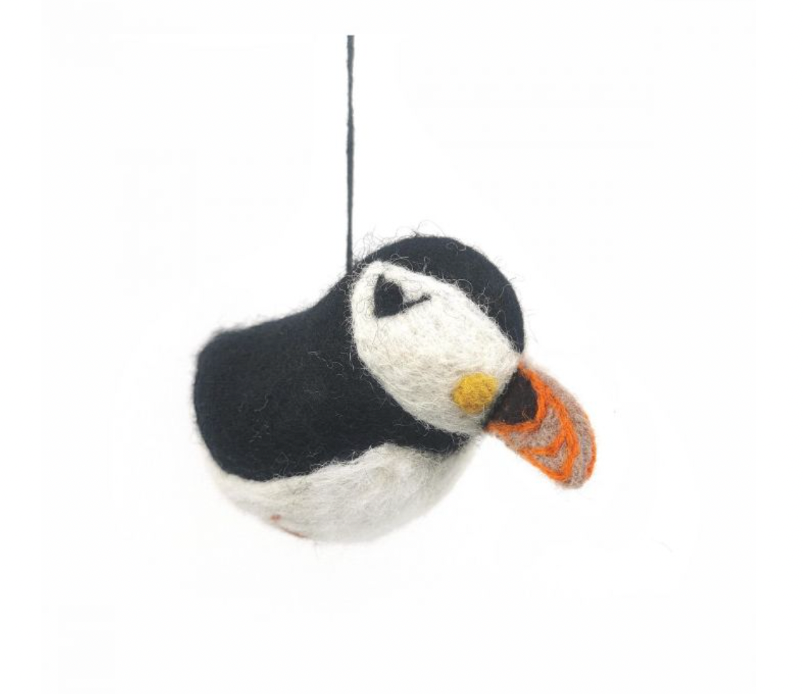 Puffin Decoration by Felt So Good