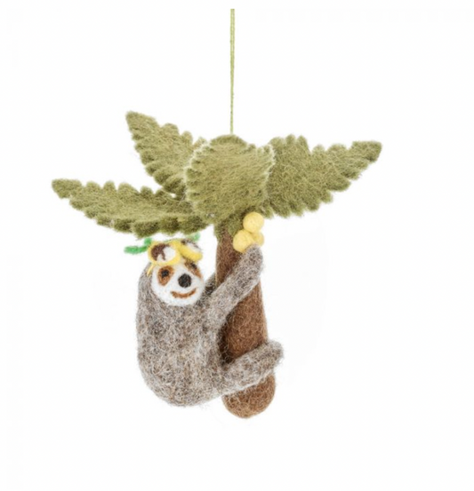 Sloth Decoration by Felt So Good