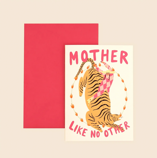 Mother Like No Other Card by Little Black Cat