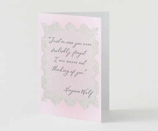 Virginia Wolf Greeting Card