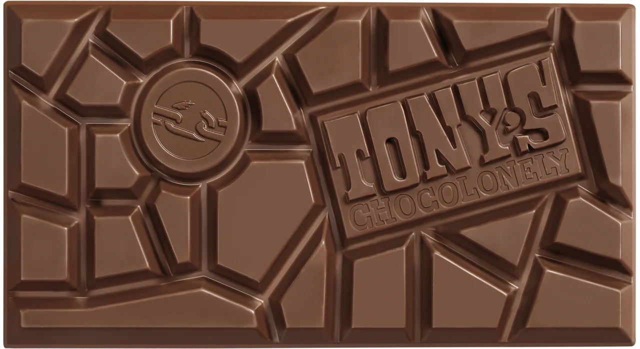 Tony's Milk Caramel Biscuit Chocolate Bar