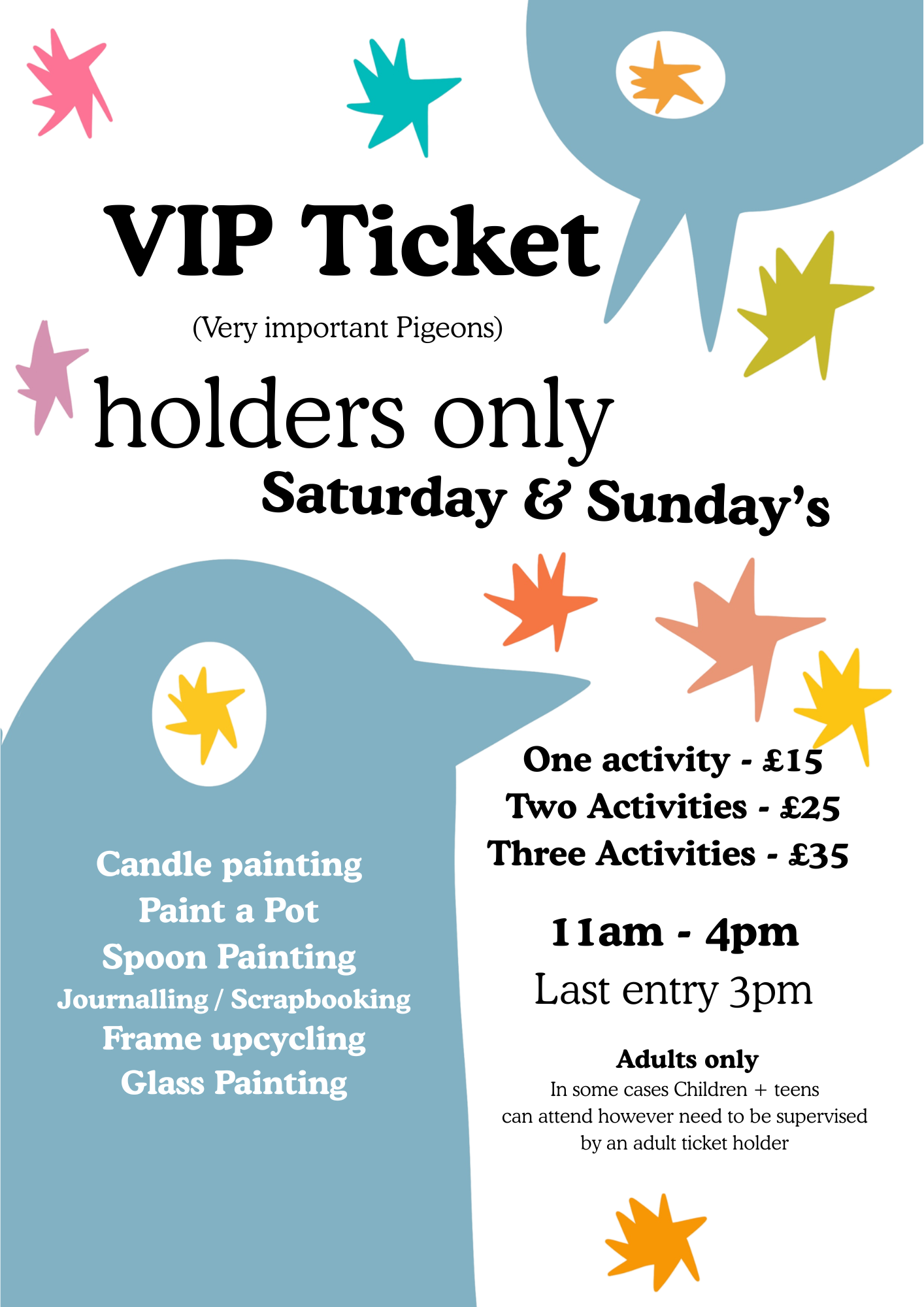 VIP Creative Activities at Flock & Gaggle