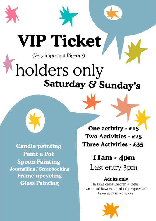 VIP Creative Activities at Flock & Gaggle