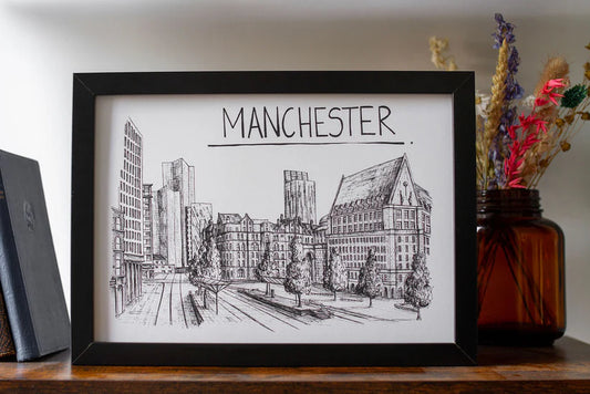 Manchester Print by Christopher Walster