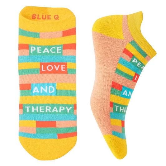 Peace & Therapy Sneaker Socks L/XL