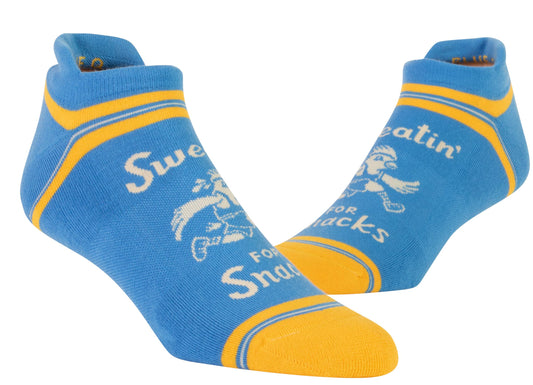 Sweatin Snacks Sneaker Socks S/M