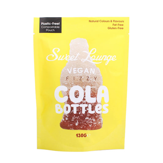 Vegan Fizzy Cola Bottles (Plastic-free)