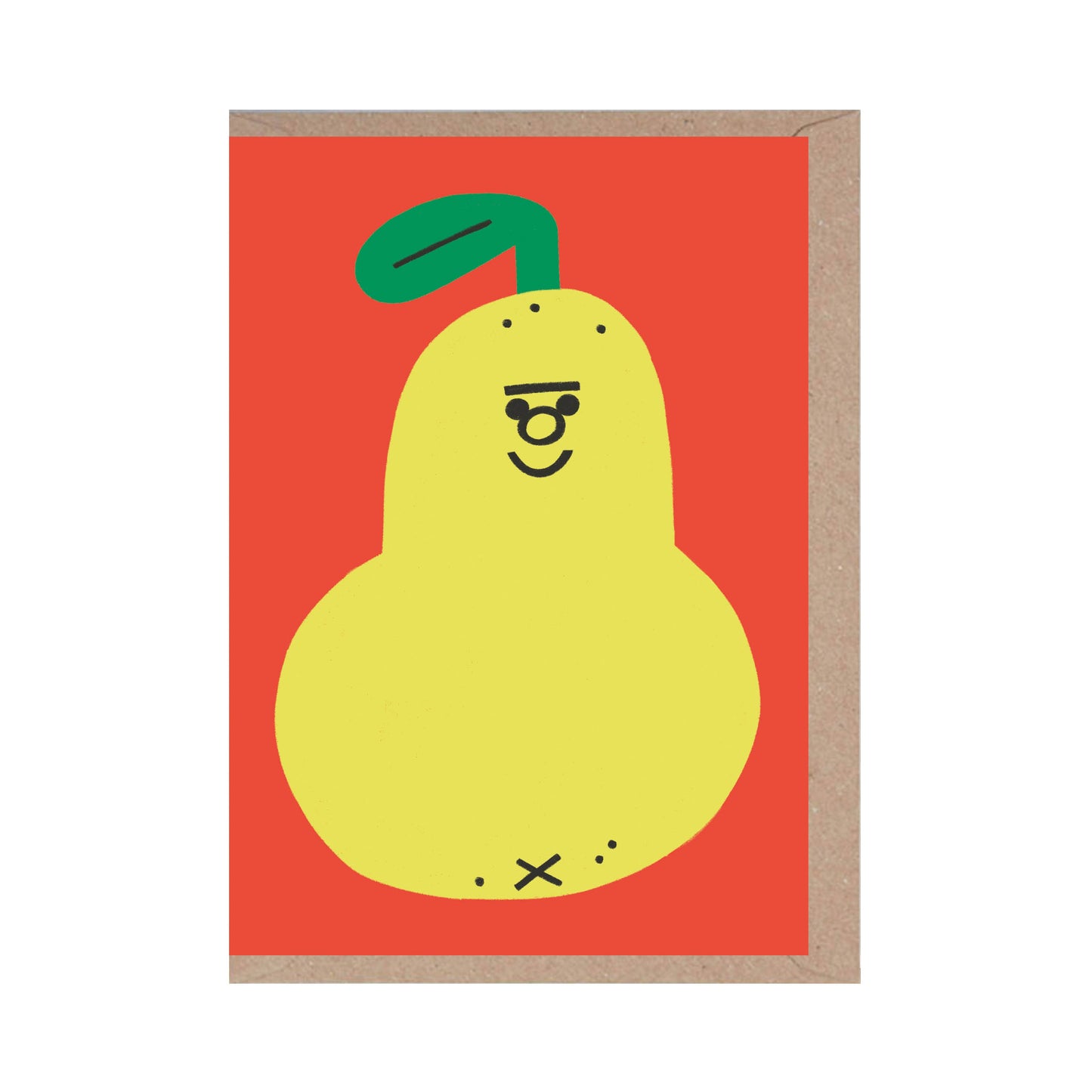 Pear Greeting Card