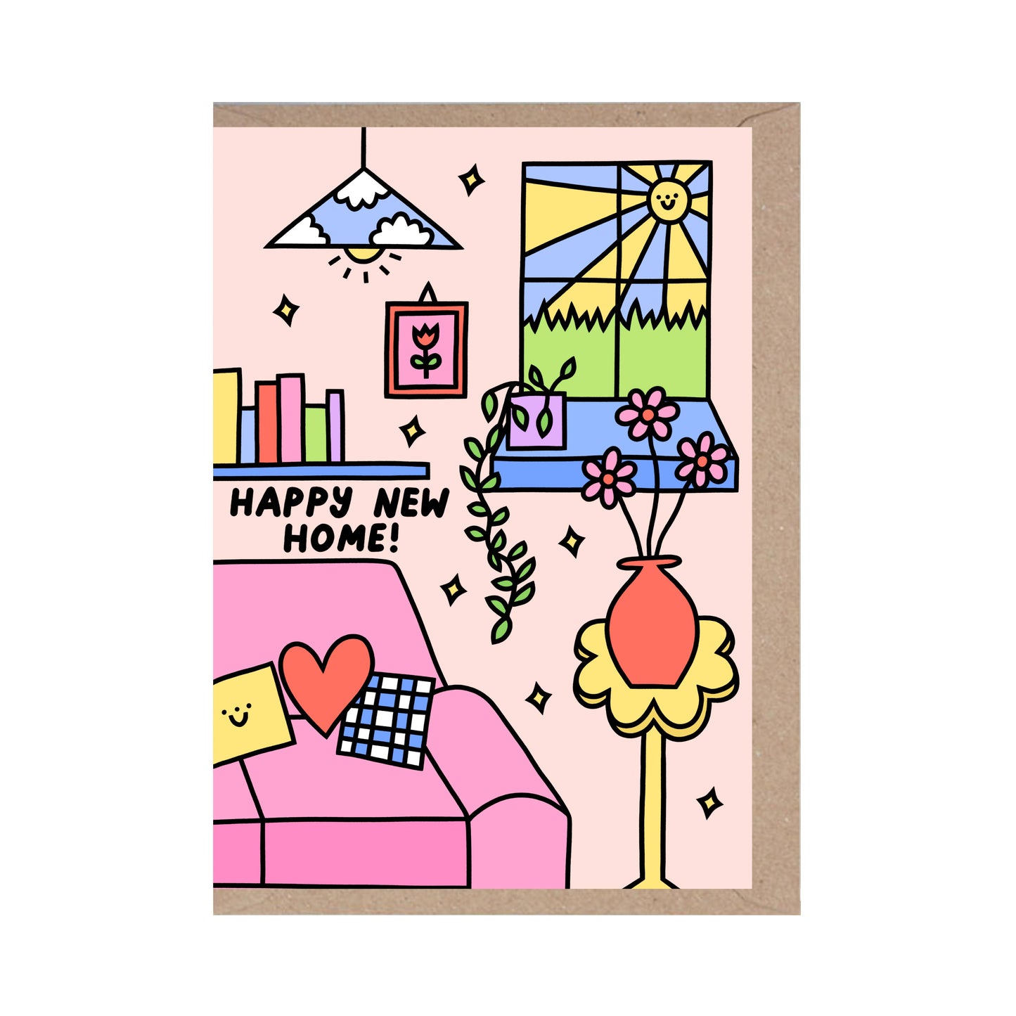 Happy New Home Greeting Card