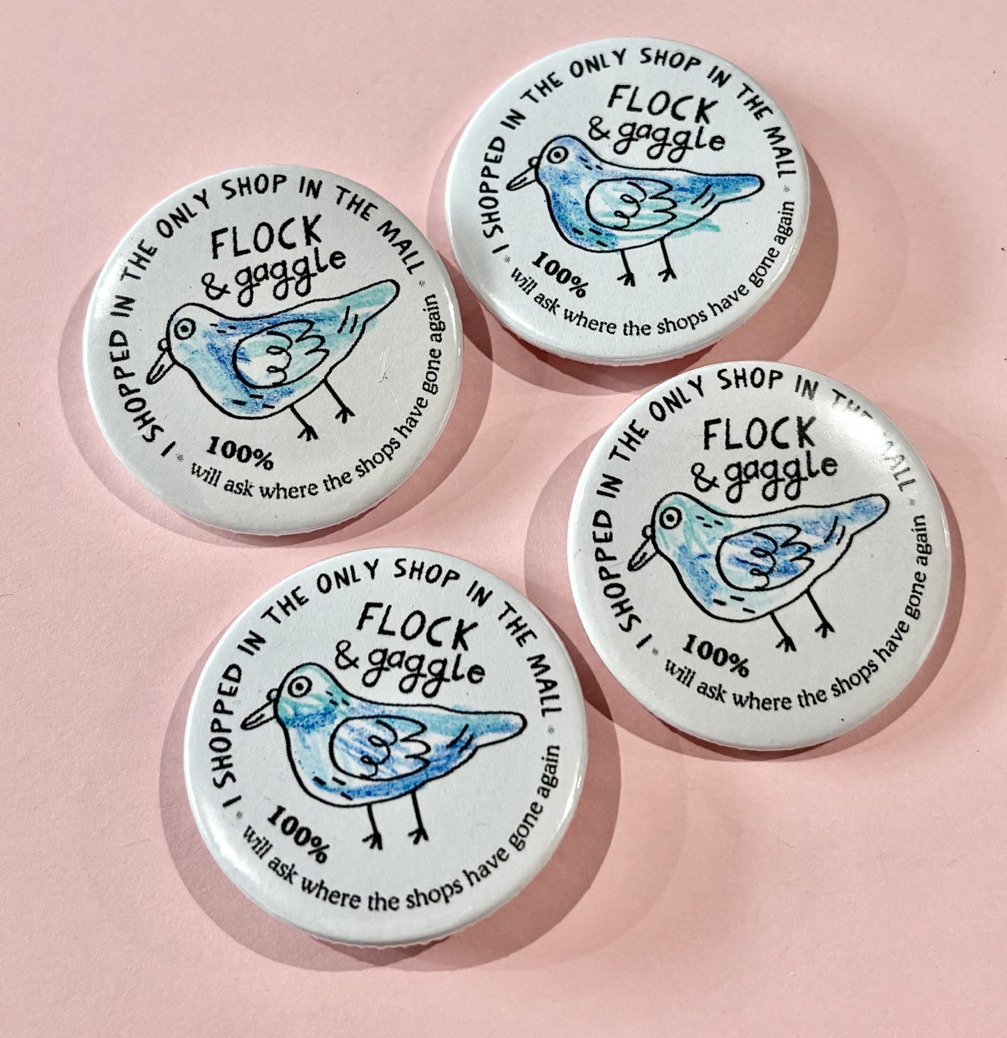 I Shopped In The Only Shop Badge