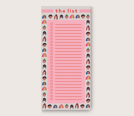 GIRLS slim notepad