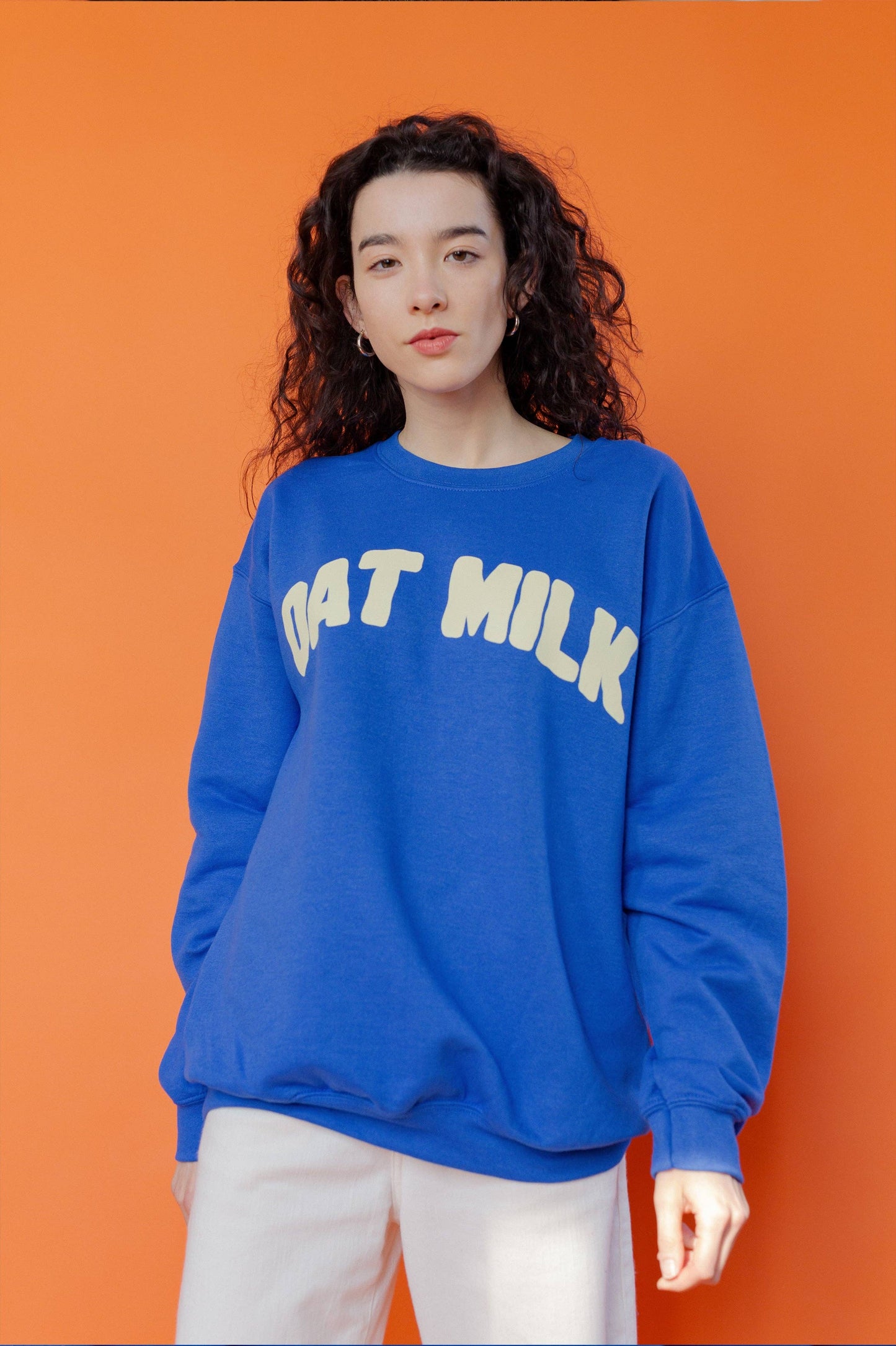 The Oat Milk Oversized Sweatshirt by Limpet Store