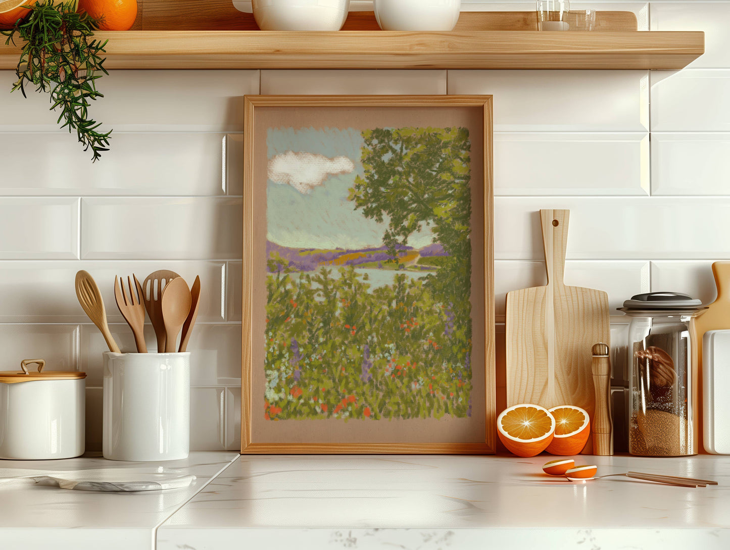 Monpardiac France A4 Art Print