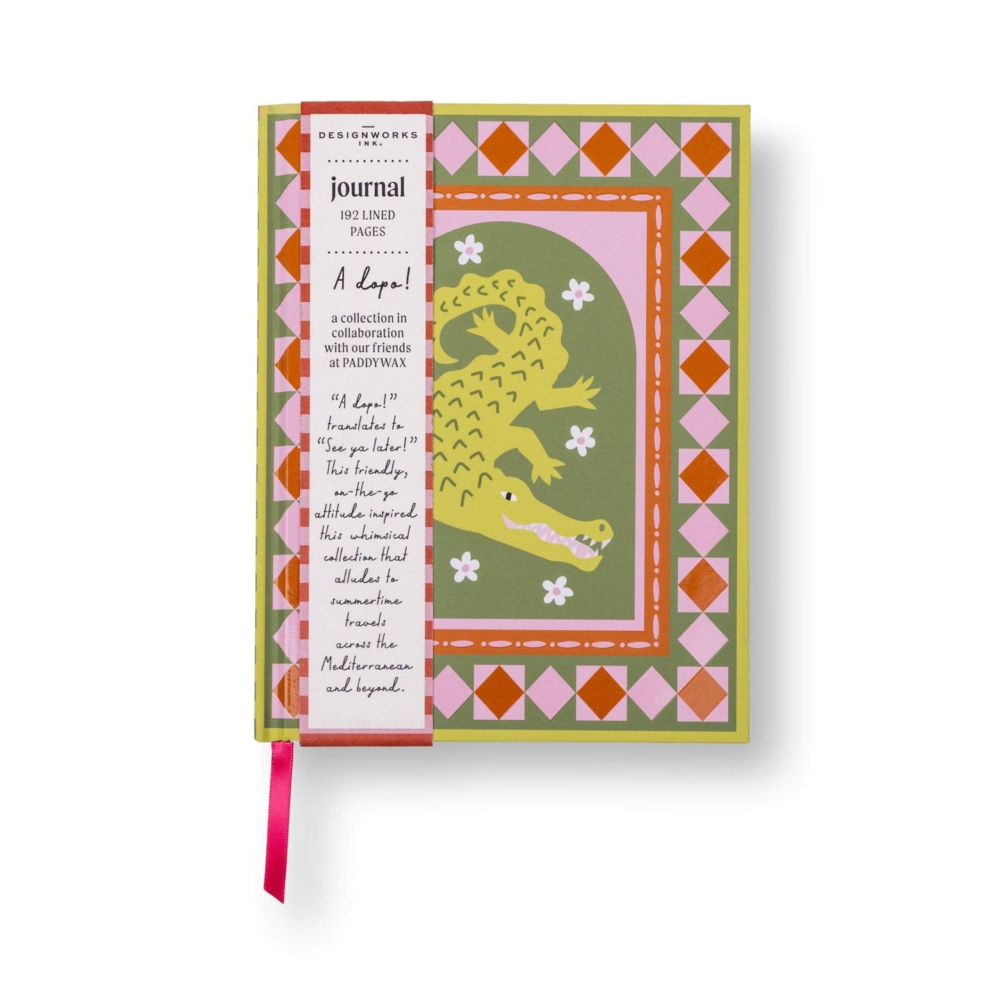 DesignWorks Ink A Dopo Journal - Crocodile