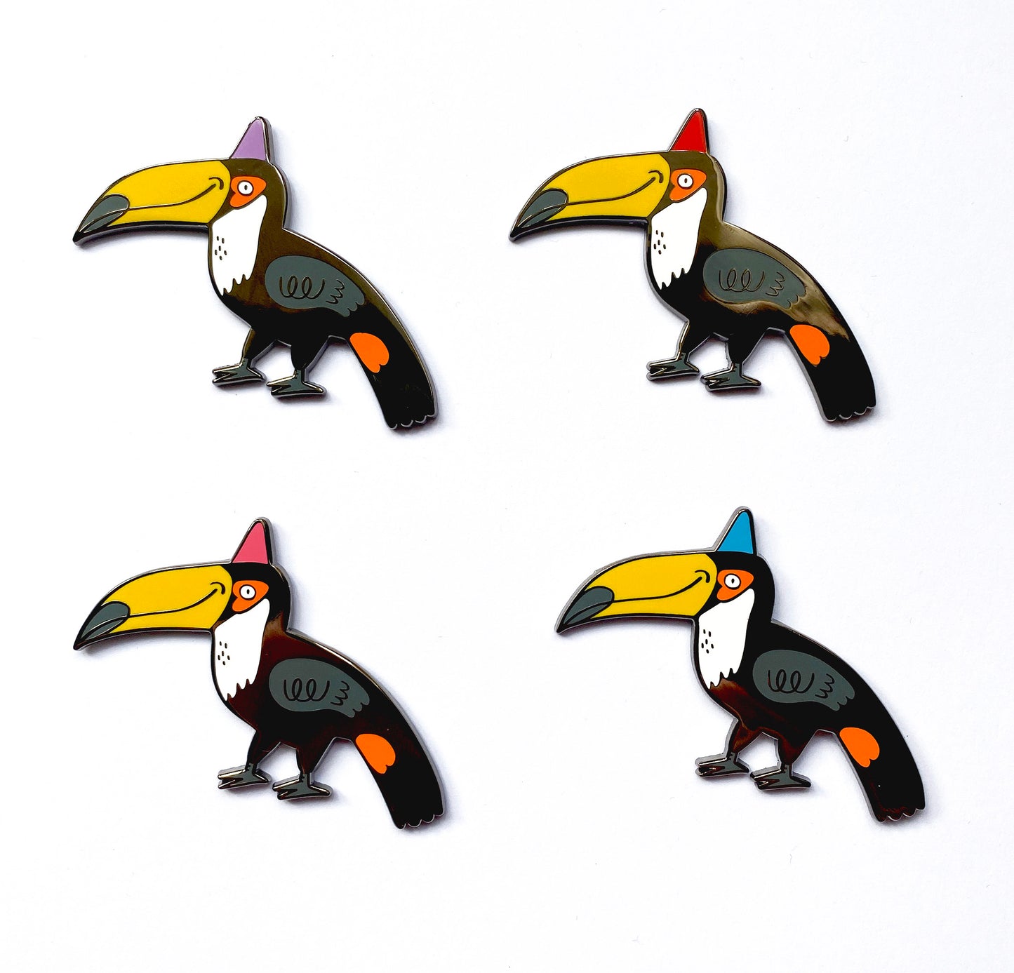 Toucan (L) Enamel Pin by Fernandes Makes