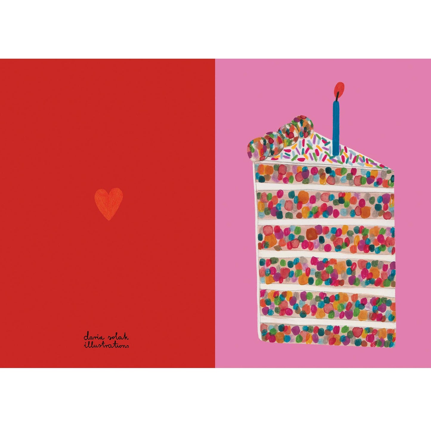 PIECE OF CAKE card