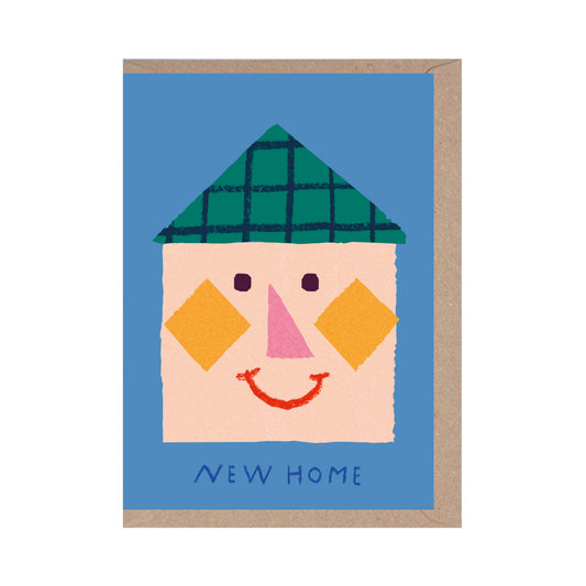 New Home Happy House Greeting Card
